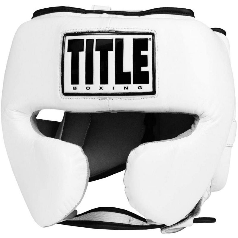 Title Boxing Leather Training Sparring Headgear, 2 of 6