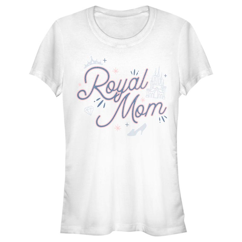 Juniors Womens Disney Royal Mom  T-Shirt -  -, 1 of 5