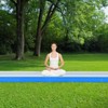 VEVOR Gymnastics Air Mat, 4 inch Thickness Inflatable Gymnastics Tumbling Mat, Tumble Track with Electric Pump, Training Mats, 16 ft, Blue - 2 of 4