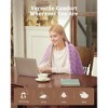 90"x100" Heated Blanket, Soft Tufted Lamb's Wool, ETL Certified, Multiple Heat Settings, Timer Function, Fast Heating, Machine Washable, Purple - 3 of 4