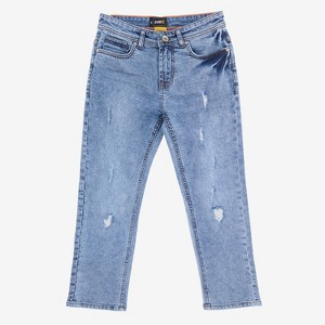 RAW X Boy's Heavy Distressed Jeans - 1 of 4