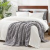 Cozy Bliss Faux Fur Throw Blanket – Plush Bubble-Shaped Plush Throw for Couch, Sofa, and Bedroom - 3 of 4