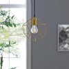 Modway Pique Gold Metal Ceiling Fixture - 4 of 4