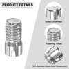 Unique Bargains 304 Stainless Steel Durable Multipurpose Precision Structure Mechanical Fasteners - 2 of 4
