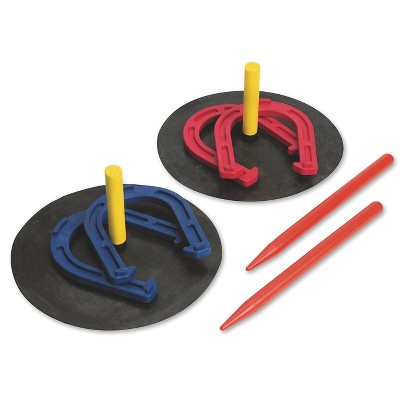 S&S Worldwide Rubber Horseshoes Set