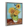 Stupell Industries Van Gogh Sunflowers Floating Frame Canvas Art - 2 of 4
