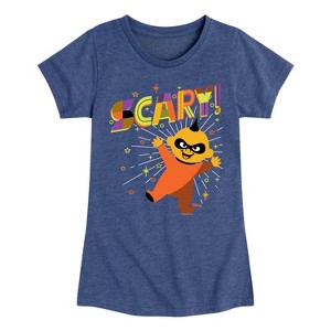 Girls' - Disney - The Incredibles Halloween Fitted Short Sleeve Graphic T-Shirt - 1 of 4