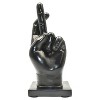 Adam & Friends Fingers Crossed, Peace Sign, Thumbs Up Sculpture | 3-Pack - 4 of 4