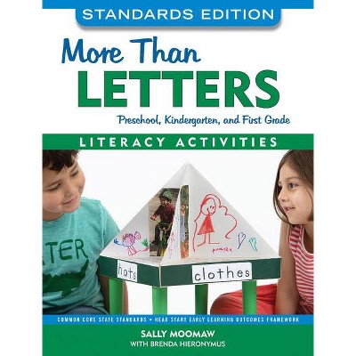 More Than Letters, Standards Edition - by  Sally Moomaw (Paperback)