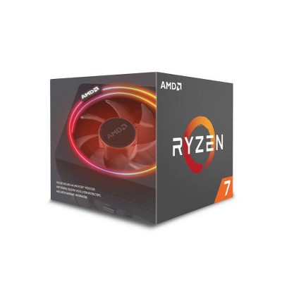 AMD Ryzen 7 2700X Processor  -  8 cores & 16 threads - Wraith Prism LED Cooler - 4.3 GHz max boost - 12 nm process technology