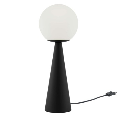 Modway Apex Glass Globe Glass Table Lamp