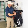 StoreYourBoard Torrey Pines Golf Bag Storage Rack | Holds 2 Golf Bags - 4 of 4