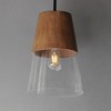 Maxim Lighting Carpenter 1 - Light Pendant in  Walnut/Black - 4 of 4