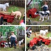 22-Piece Farm Animal Figures Set with Farmer & Tractor, Realistic Barn Toy for Pretend Play - Kids Toddlers Ages 3-12 - 2 of 4