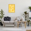 Stupell Industries Let Your Light Shine Yellow Phrase, 24" x 30" - 2 of 4