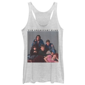 Women's The Breakfast Club Detention Group Pose Racerback Tank Top - 1 of 3