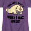 Girls' - Avatar: The Last Airbender - Appa Hungry Fitted Short Sleeve Graphic T-Shirt - 2 of 4