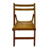 Lyngins 4-Piece Solid Wood Folding Outdoor Accent Chairs, Slatted Seat & Open Back, Patio Folding Chair for Balcony/Wedding/Indoor-Outdoor Events - 4 of 4