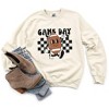 Simply Sage Market Women's Graphic Sweatshirt Football Game Day Checkered - 3 of 4