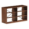CAVINAS 6-Drawer Dresser with 2 Horizontal Rows,MDF Storage Dresser with Metal Handles for Bedroom,Entryway,Floor-Standing Chest of Drawers - 4 of 4