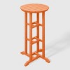 WestinTrends Malibu 42" All Weather HDPE Outdoor Patio Bar Height Bistro Table - Round - 4 of 4