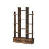 Grungis Decorative Bookshelf with 12 Storage Shelves and 2 Drawers,Storage Shelves for Living Room,Bedroom - 2 of 4