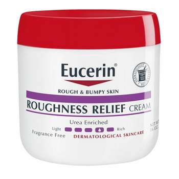 Eucerin Roughness Relief Cream Fragrance Free Body Cream for Dry Skin - 16oz