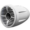 Wet Sounds REV 12 HD 12" Horn Loaded Compression Driver Tower Speakers with XW Grills & Stainless Fixed Clamps , 400 Watts RMS, White, Pair - 3 of 4