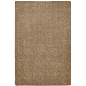 Carpets for Kids Mt. St. Helens Solids Classroom Rug, Sahara Tan 7'6" x 12' Rectangle - 1 of 4