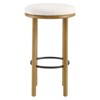 Modway Fable Boucle Fabric Bar Stools - Set of 2 - 3 of 4