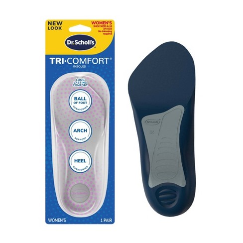 Dr. Scholl's Comfort Tri-comfort Insoles For Women - Size (6-10) : Target