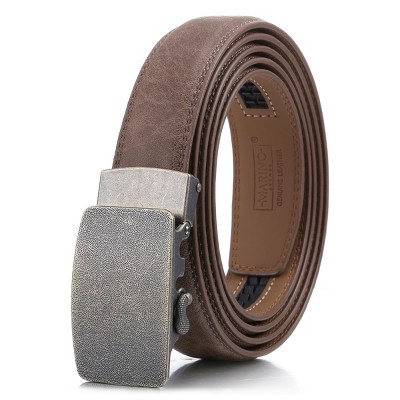 Mio Marino Men's Thin Swirl Ratchet Belt