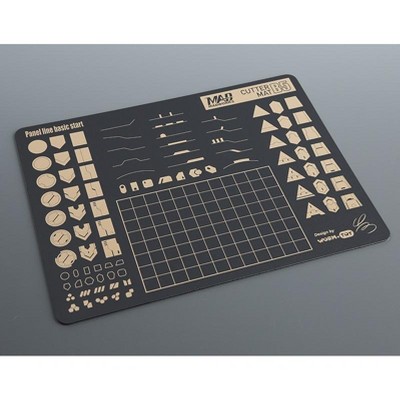 Madworks MH-05 B5 Size Hobby Gundam Model Self-Healing Cutting Mat 9.45" x 7.09"
