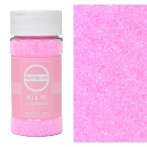 Mystic Sprinkles Rose Quartz - Pink Sugar Crystals 4.2oz Bottle - 1 of 4