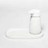 Modern Soft Touch Tray White - Threshold™ - image 2 of 2