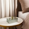 Decorative Storage Box for Home Decor - Modern Jewelry Box with Lid and Eye-Catching Handle for Living Room, Bathroom, or Office Display - 4 of 4