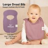 KeaBabies 8-Pack Hallo Baby Drool Bibs , Baby Bibs for Boys, Girls, Pull-on Bibs for Baby Boy, Baby Girl, Baby Bib Unisex - 4 of 4