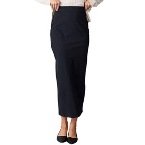 Women's Straight Maxi Skirt - DOWNEAST - 1 of 4