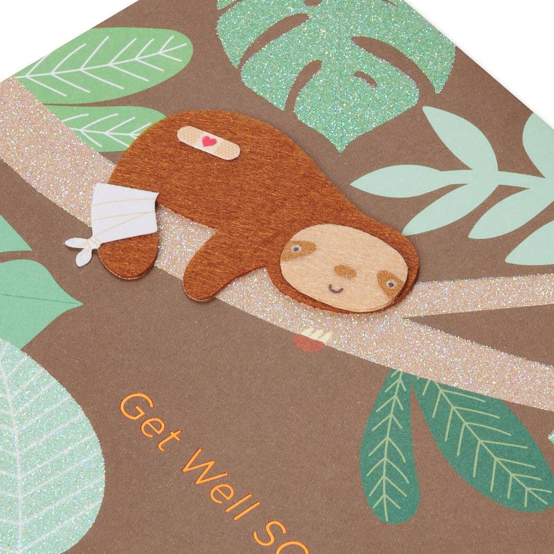 Get Well Soon Sloth Print Greeting Card - PAPYRUS, 6 of 7