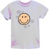 The Juniper Shop SmileyWorld Flower Outline Youth Short Sleeve Tee - 2 of 4