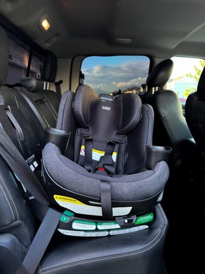Britax Galaxy 360 Rotating Slim Convertible Car Seat with Swivel Smooth -  Raven Black : Target