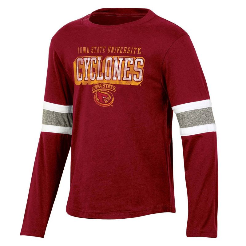 NCAA Iowa State Cyclones Boys&#39; Long Sleeve T-Shirt, 1 of 4