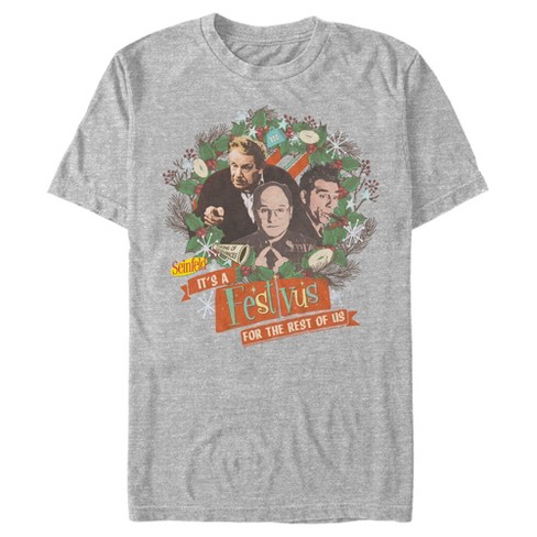 Men's Seinfeld Festivus Wreath T-Shirt - image 1 of 4