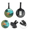 Unique Bargains Peak Forest Luggage Tag Blue Green 1 Pc - 3 of 4