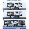 TOTU Universal USB-C 4K Triple Display Docking Station with Charging Support for MacBook Pro & Windows Type C Systems, Extended Display for macOS - 4 of 4