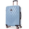 STELLA BLANC Nova 3-Piece Hardside Expandable Spinner Luggage Set Blue - 3 of 4