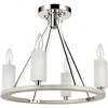 Elk Home White Stone 4 - Light Semi-Flush Mount in  Polished Nickel - 3 of 3