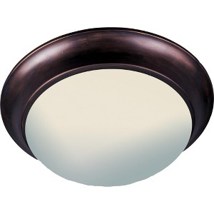 Maxim Lighting Essentials - 585x 3 - Light Flush Mount in  Oil Rubbed Bronze - 1 of 1