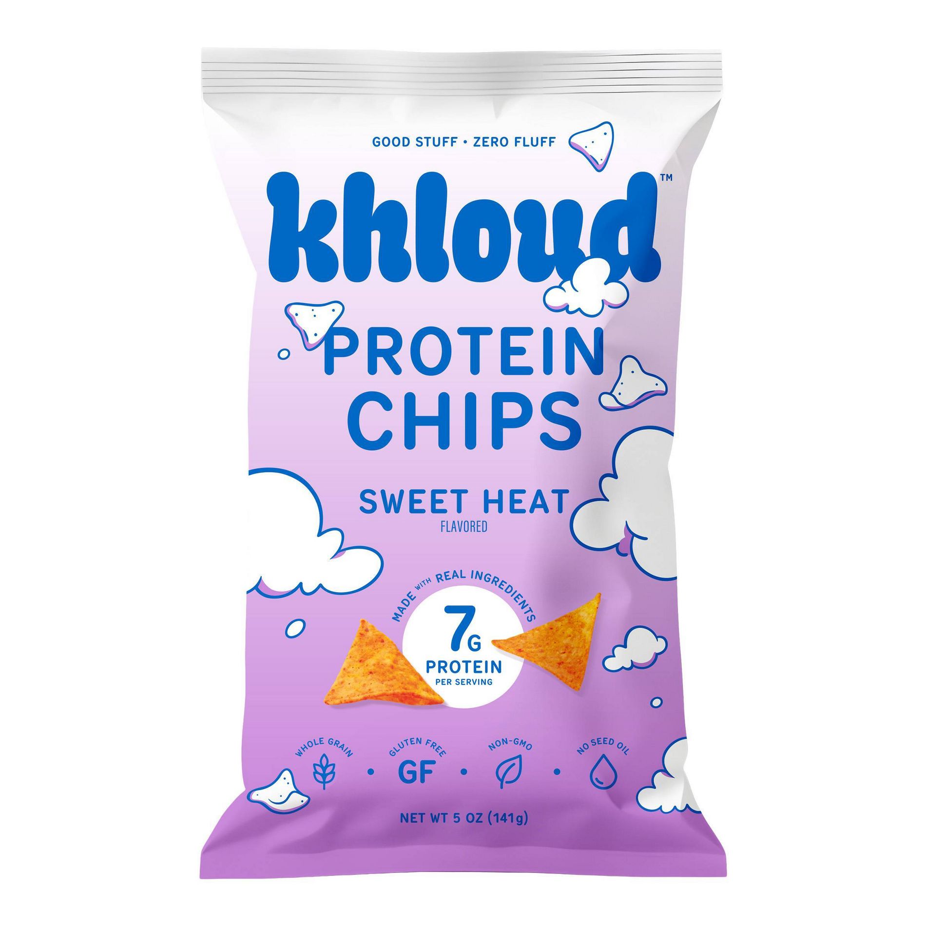 Khloud Sweet Heat Protein Tortilla Chips - 5oz