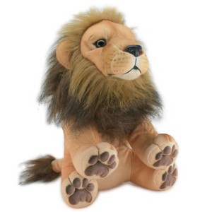 Collectible Wildlife Gifts | Male Lion, African lion, Very Nice Plush, Stuffed Animal, Realistic Figure,  16 - 1 of 1